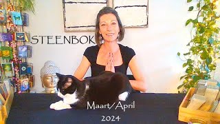 🤩STEENBOK🤩 Maart April 2024 🤩New Avontuur  Tarot Reading [upl. by Dorise241]