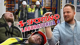 Sportland Laboratorija 4 Šilta Striukė [upl. by Ylevol]