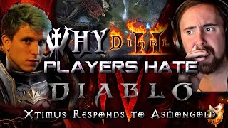 Why Diablo 2 Players Hate Diablo 4  Xtimus vs Asmongold [upl. by Chow454]