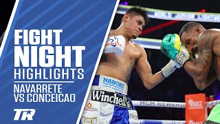 Navarrete Drops Conceicao Twice Conceicao Comes Roaring Back Fights to a Draw  FIGHT HIGHLIGHTS [upl. by Vijar]