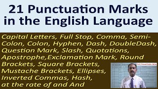 Punctuation Marks in English [upl. by Carlye]