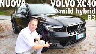 NUOVA VOLVO XC40 mild hybrid piccolo restyling grande eleganza ed efficienza nel model year 2023 [upl. by Attikin688]