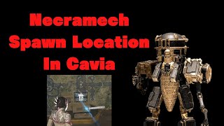 【Warframe】Sanctum Necramech Spawn Location [upl. by Eenaej]