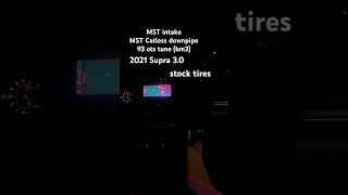 Stage 2 ots tune 2021 Supra 30 a90supra toyotasupra b58 mk5supra m340i 500hp [upl. by Ariajay]