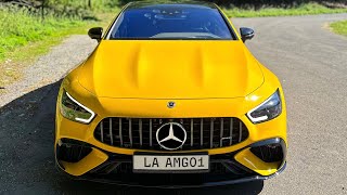 2024 MERCEDES AMG GT 63 S 4 Door How BRUTAL Drives V8 BITURBO 843HP Coupe FULL POV Review [upl. by Attenrev]