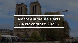 Bruno Pelletier  Le temps des Cathédrales Notre Dame de Paris 2022 [upl. by Wynne812]