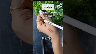 ZUDIO shimmer Brown Kajal at Rs79zudio zudiokolkata youtubeshorts shorts [upl. by Yacano]