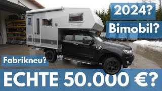 ECHTES BIMOBIL WOHNMOBIL NUR 50000 € Bimobil Husky 2024 Macht vorh Pickups z ExpeditionsCamper [upl. by Usanis962]