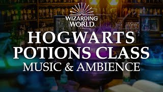 Harry Potter amp Fantastic Beasts  Hogwarts Potions Class Music amp Ambience Collab with ASMR Weekly [upl. by Down]