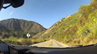 Drive Timelapse  California Highway 1 from Los Angeles to San Francisco [upl. by Enoitna]