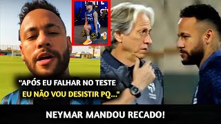 SE PRONUNCIOUðŸš¨ OLHA O QUE Neymar FALOU APÃ“S FICAR REPROVADO EM TESTE PELO AlHilal Neymar Jr [upl. by Apthorp]