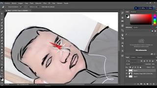 Crea una animación en photoshop rápida rotoscopia [upl. by Ardnekan]