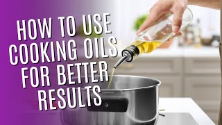 How to Reuse Cooking Oil the RIGHT Way [upl. by Nosro863]