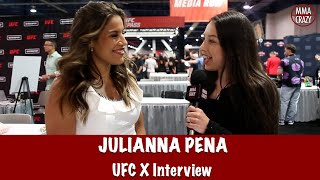 Julianna Peña will fight Raquel Pennington ‘to the death’ over back stabbing talks Amanda Nunes [upl. by Dnomsaj]