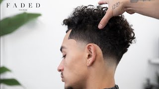 EASY amp SIMPLE TAPER TECHNIQUE  FADED CULTURE BARBER TUTORIAL [upl. by Eciralc]