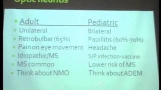 Childhood optic neuritis [upl. by Katherine492]