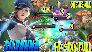 SILVANA OFFLANER BROKEN BURST BUILD  Silvanna Best Build 2023  MLBB [upl. by Eppesiug]