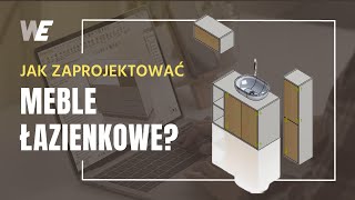 Jak zaprojektować meble do łazienki Projekt 3D i wizualizacja [upl. by Greenwald]