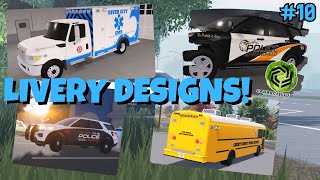 More INSANE LIVERY DESIGNS for ERLC Roblox 10 [upl. by Siletotsira230]