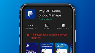 How To Create PayPal Account In Unsupported Countries [upl. by Epilef]