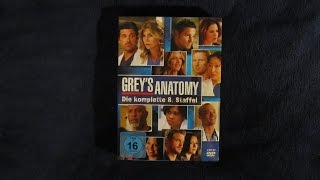 Unboxing Greys Anatomy Staffel 8 DVD [upl. by Buschi]