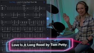 Love Is A Long Road  Tom Petty  An easy song for beginner drummers [upl. by Luht]