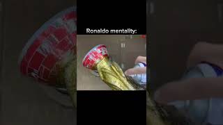 Ronaldo mentality NOT a hate football footballshorts ronaldo worldcup trending funny [upl. by Hortensia]