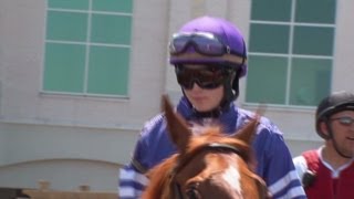 Female jockey aims to make Kentucky Derby history [upl. by Rana]