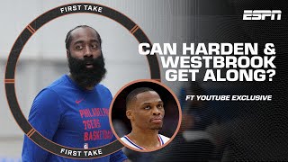 Will the 76ers trade Harden  Dont SLEEP on Russell Westbrook 💪  First Take YT Exclusive [upl. by Finstad]