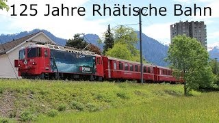 125 Jahre RhB  Tag der offenen Tür mit Lokparade und RAe 1053 TEE [upl. by Aisat70]