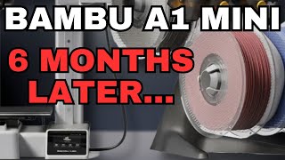 Bambu A1 Mini Update After 6 Months Is It Worth It [upl. by Nagud]