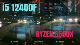 i5 12400 vs R5 5600x in 2024 [upl. by Corvin]