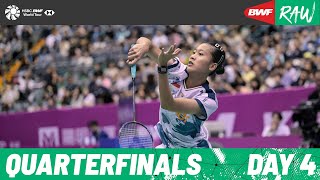 YONEX Taipei Open 2024  Day 4  Court 1  Quarterfinals [upl. by Leksehc]