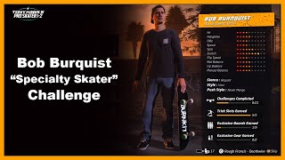 EASY METHOD for Bob Burnquist quotSpecialty Skaterquot Challenge [upl. by Adnelg]