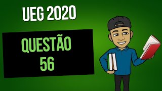 Resolução questão 56 UEG 2020 Químics [upl. by Ylrevaw]