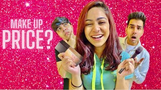 MY BROTHER GUESSES MY MAKEUP PRICE CHALLENGE  BABY QUEEN  Rimorav Vlogs presents RI Vlogs [upl. by Valdas]