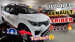 Renault Triber 2024 UPDATED😍  Triber 2024 Model  Shivansh Sharma vlog renault [upl. by Eldoria119]