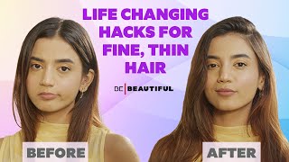 Life Changing Hacks for Fine amp Thin Hair  Hair Care Tips To Add Volume To Your Hair  Be Beautiful [upl. by Ennovihs]