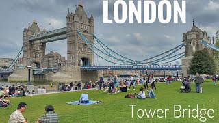 England 🏴󠁧󠁢󠁥󠁮󠁧󠁿 London City Tour  Walking The Tower of London Tower Bridge 4K HDR [upl. by Nalliuq]