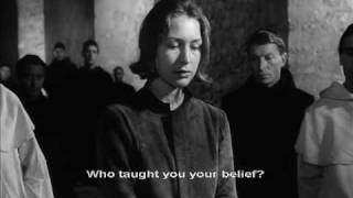 The Trial of Joan of Arc Trailer 1962 [upl. by Enattirb]