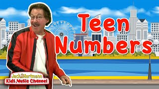 Teen Numbers  Jack Hartmann [upl. by Yderf]