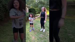 Me plus you 🥰🥰🥰 scarlettandtiania dance niece danceshorts [upl. by Rama]