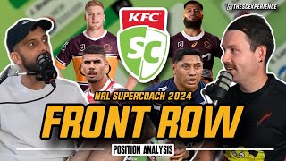 NRL SuperCoach 2024 Front Row Positional Analysis [upl. by Asela]