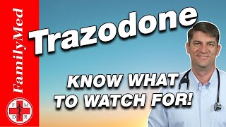 TRAZODONE FOR INSOMNIA  Learn the Side Effects and What to Expect [upl. by Kellyann]