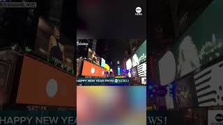 NYC New Years Eve celebration in Times Square [upl. by Solraced]