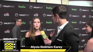 Alycia Debnam Carey Interview  Paley Fest 2016  Fear the Walking Dead [upl. by Aihsercal]