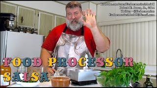 How to Make FOOD PROCESSOR SALSA  Day 16418 Part 4 [upl. by Aibonez]