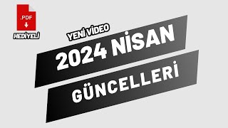 Nisan Güncelleri kpss kpssgüncelbilgiler [upl. by Anawat275]