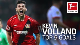 Kevin Volland  Top 5 Goals [upl. by Akkina157]