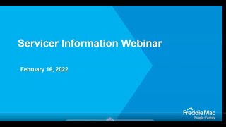 Webinar Playback Servicer Information Session February 16 2023 [upl. by Kirred]